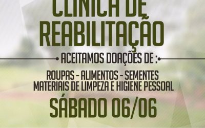 Participe do Café da manhã, na Clínica de Reabilitação, em Brasília