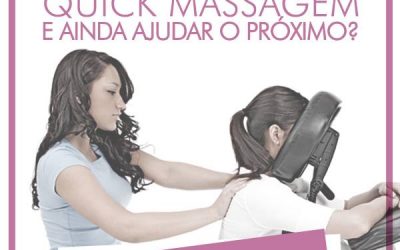 Quer ganhar uma Quick massagem e ainda ajudar os Parceiros de Deus? Saiba como!