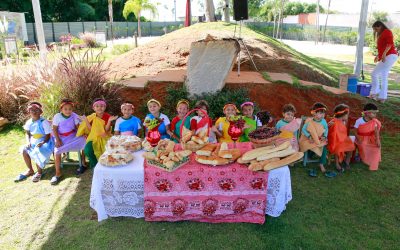 Creche Vó Zizi celebra a ressurreição de Jesus com a 6º Ceia de Páscoa