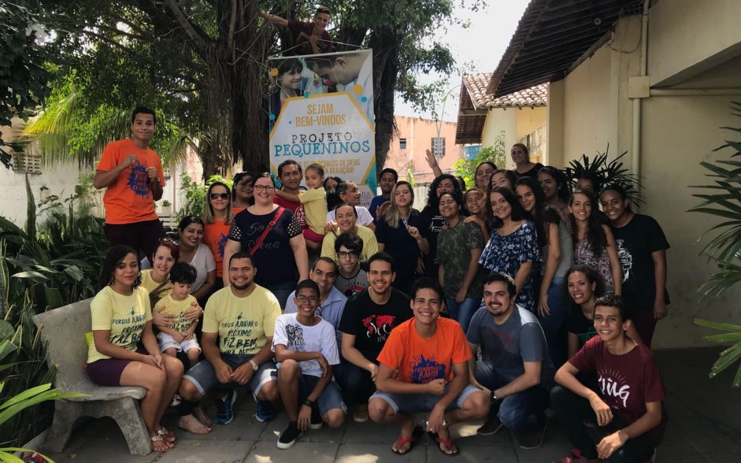 Parceiros de Deus realiza projeto Pequeninos em Recife/PE